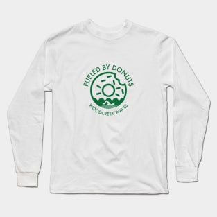 Fueled by Donuts (Freestyle swimmer) Long Sleeve T-Shirt